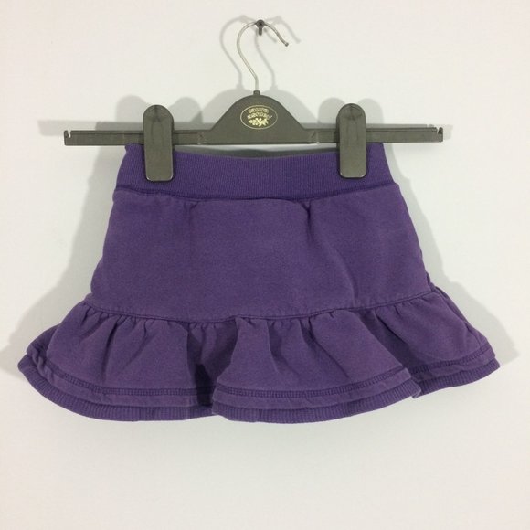 OshKosh B'gosh Girls 6X Purple Butterfly Skirt - Picture 2 of 6